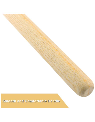 Mallet de Tambor Jiozermi 33.5 cm Fieltro de Lana Beige - 2 Pcs