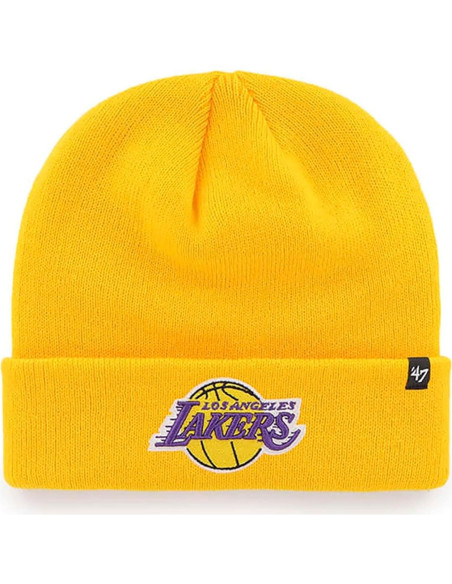 Gorro de Punto NBA 47 Brand Unisex Amarillo Lakers Talla Única Gorro de Punto NBA 47 Brand Unisex Amarillo Lakers Talla Única