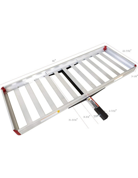 Portaequipajes de Aluminio MaxxHaul 60" x 22" - 226.8 kg Portaequipajes de Aluminio MaxxHaul 60" x 22" - 226.8 kg