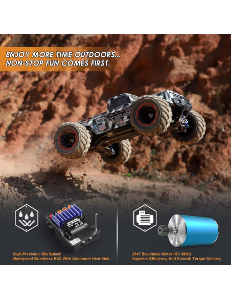 Coche RC 4X4 Haiboxing 903A Todo Terreno 55KM/H Coche RC 4X4 Haiboxing 903A Todo Terreno 55KM/H