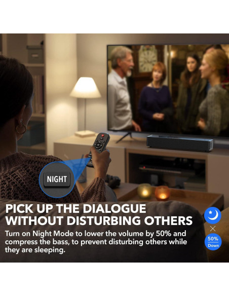 Barra de Sonido 2.1 Larksound con Subwoofer y Bluetooth