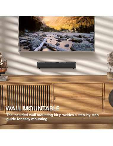 Barra de Sonido 2.1 Larksound con Subwoofer y Bluetooth