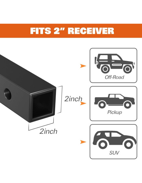Transportador de Carga WEIZE 135 cm para SUV y Camiones - 227 kg Transportador de Carga WEIZE 135 cm para SUV y Camiones - 227 kg
