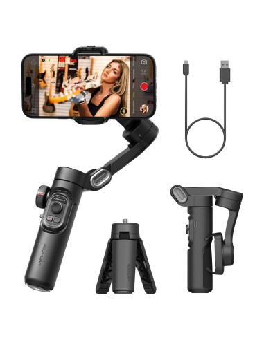 Estabilizador Gimbal Plegable 3 Ejes AOCHUAN Smart XE para Smartphones