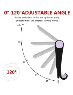 Soporte para Teléfono Móvil COOLOO Plegable 2 Piezas 6-11" 2