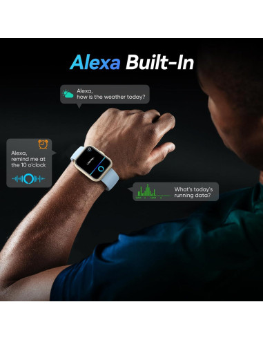 Reloj Inteligente Fitpolo 1.8'' Bluetooth IP68 Salud Fitness