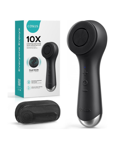 Cepillo Facial Eléctrico COSLUS 2 en 1 con Espuma Automática Cepillo Facial Eléctrico COSLUS 2 en 1 con Espuma Automática