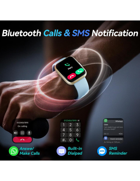 Reloj Inteligente Fitpolo 1.8'' Bluetooth IP68 Salud Fitness Reloj Inteligente Fitpolo 1.8'' Bluetooth IP68 Salud Fitness