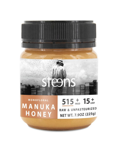 Miel Manuka Steens 223.6g MGO 515+ UMF 15% Cruda y Pura