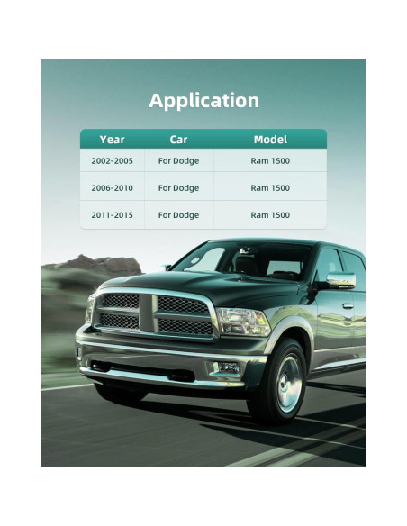 Kit de Herramientas Neumático SCITOO para Ram 1500 2002-2015 Kit de Herramientas Neumático SCITOO para Ram 1500 2002-2015