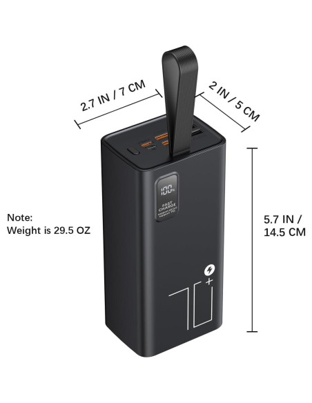 Cargador Portátil 70000mAh LOHAO Carga Rápida 30W USB-C Cargador Portátil 70000mAh LOHAO Carga Rápida 30W USB-C