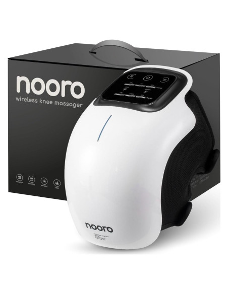 Masajeador de Rodilla Portátil Nooro 3 en 1 con Calor y Luz Roja Masajeador de Rodilla Portátil Nooro 3 en 1 con Calor y Luz Roja