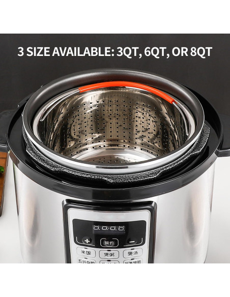 Cesta de vapor Skingwa 2.84L acero inoxidable para Instant Pot Cesta de vapor Skingwa 2.84L acero inoxidable para Instant Pot
