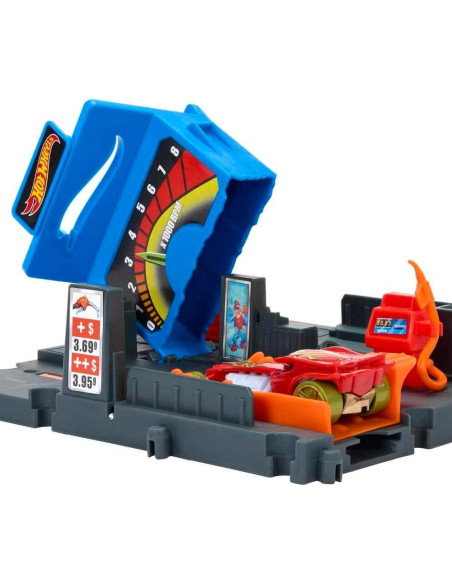 Estación de Combustible Hot Wheels Shift Station 1 Vehículo Estación de Combustible Hot Wheels Shift Station 1 Vehículo