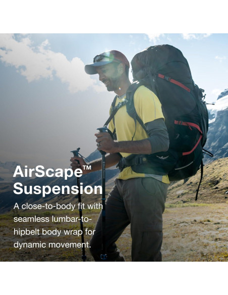 Mochila de Senderismo Osprey Aether Plus 58L Verde Axo S/M Mochila de Senderismo Osprey Aether Plus 58L Verde Axo S/M