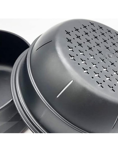 Tazón de Ramen RONSOOBA 33 oz con Soporte para Teléfono Negro
