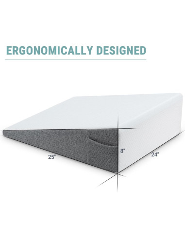 Cojín en Cuña Ergonómico howhom 63.5x60.9x20.3 cm Espuma