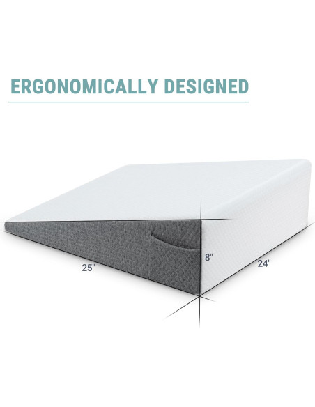 Cojín en Cuña Ergonómico howhom 63.5x60.9x20.3 cm Espuma Cojín en Cuña Ergonómico howhom 63.5x60.9x20.3 cm Espuma