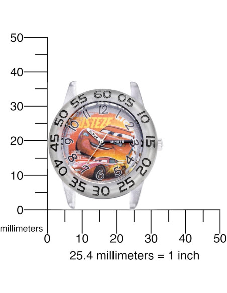 Reloj Analógico de Cuarzo para Niños Disney Cars 32mm Reloj Analógico de Cuarzo para Niños Disney Cars 32mm