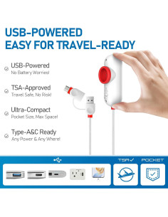 Bolsas de Almacenamiento al Vacío VMstr 6 Piezas con Bomba USB 2