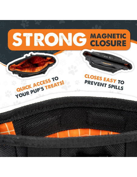 Bolsa de Golosinas para Perros Mighty Paw - Cierre Magnético Bolsa de Golosinas para Perros Mighty Paw - Cierre Magnético