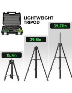 Nivel Láser 4D Autonivelante Elikliv con Trípode 99.8cm 2