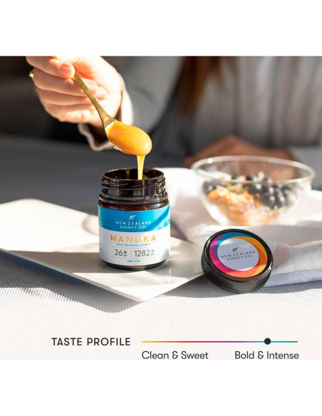 Miel Cruda de Manuka UMF 26+ New Zealand Honey Co. 125 g Miel Cruda de Manuka UMF 26+ New Zealand Honey Co. 125 g