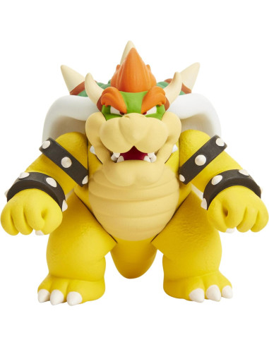 Juego de construcción Castillo Peach Jakks con figura Bowser 6.35 cm