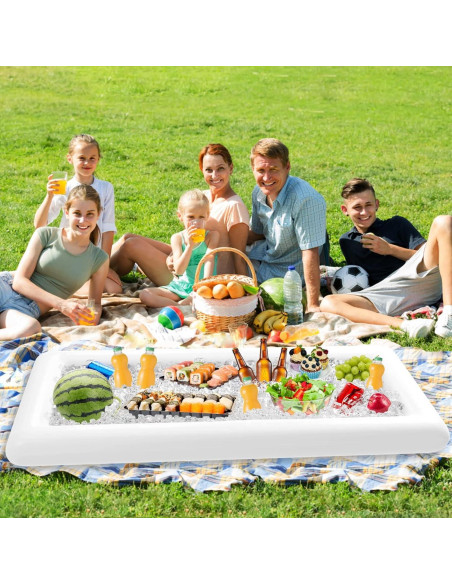 Barra de Servicio Inflable Jasonwell 131x62 cm Fiesta Tropical Barra de Servicio Inflable Jasonwell 131x62 cm Fiesta Tropical