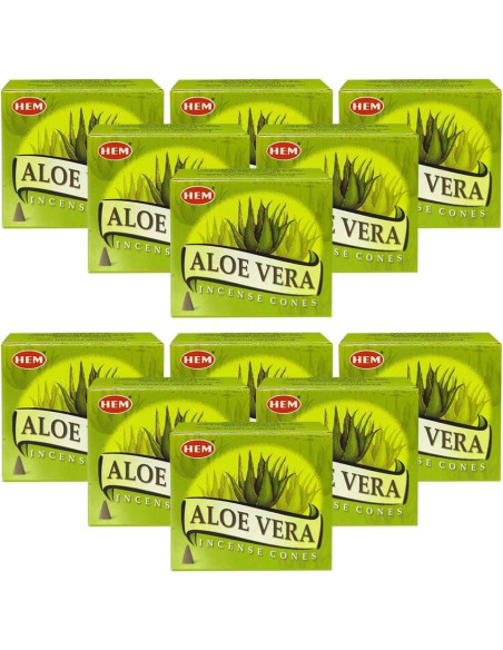 Kit de Incienso Aloe Vera Hem con Soporte Trumiri 295g Kit de Incienso Aloe Vera Hem con Soporte Trumiri 295g