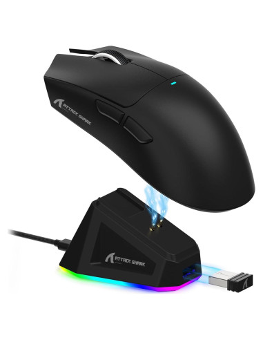 Ratón Gaming Inalámbrico ATTACK SHARK X11 22K DPI RGB