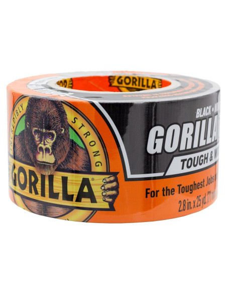 Cinta Gorilla Resistente y Ancha 7.3 cm x 22.86 m - Uso Interior/Exterior Cinta Gorilla Resistente y Ancha 7.3 cm x 22.86 m - Uso Interior/Exterior