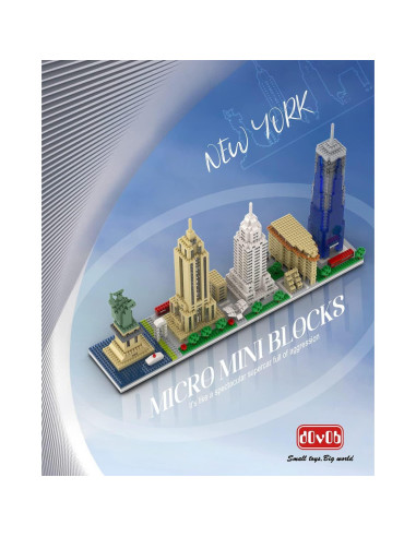 Set de Construcción dOvOb Horizonte de Nueva York 3048 Piezas