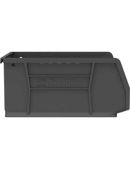 Bins de Almacenamiento Apilables Akro-Mils 30235, 6 Unidades, 28x28x13 cm, Negro Bins de Almacenamiento Apilables Akro-Mils 30235, 6 Unidades, 28x28x13 cm, Negro