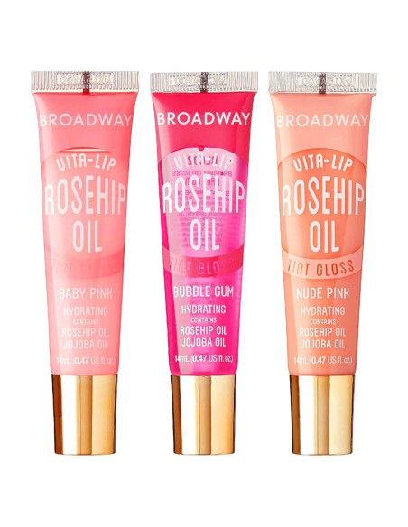 Brillo Labial Tinte Ruby Kisses Broadway 3 Tonos Hidratante Brillo Labial Tinte Ruby Kisses Broadway 3 Tonos Hidratante