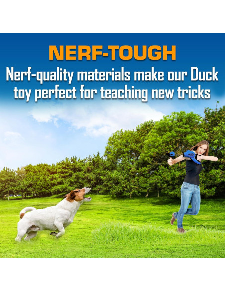 Lanzador de Juguete para Perros Nerf Dog Pato Azul 41.91 cm Lanzador de Juguete para Perros Nerf Dog Pato Azul 41.91 cm