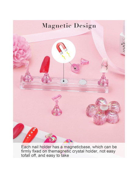 Soporte de Uñas Difenni con Masilla Adhesiva Reutilizable Soporte de Uñas Difenni con Masilla Adhesiva Reutilizable