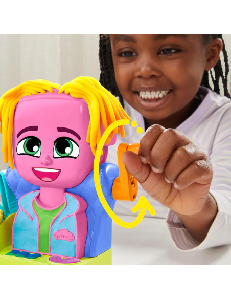 Juego de salón de peinado Play-Doh con 6 latas 340 g Juego de salón de peinado Play-Doh con 6 latas 340 g