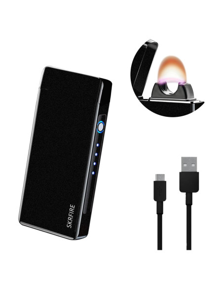 Encendedor Eléctrico SKRFIRE Recargable USB a Prueba de Viento Encendedor Eléctrico SKRFIRE Recargable USB a Prueba de Viento