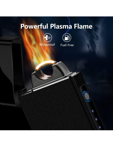 Encendedor Eléctrico SKRFIRE Recargable USB a Prueba de Viento