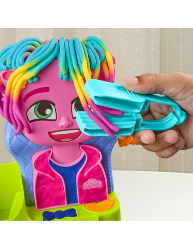 Juego de salón de peinado Play-Doh con 6 latas 340 g