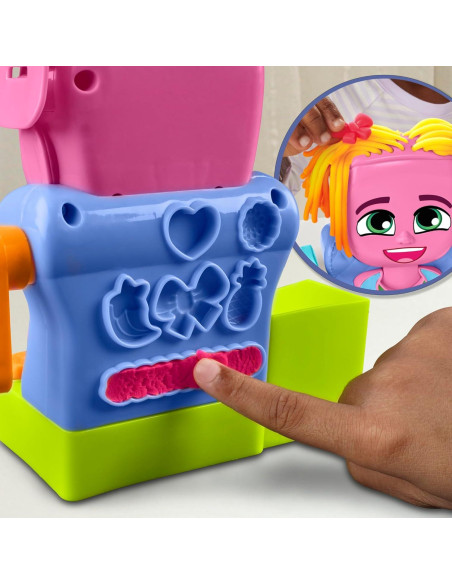 Juego de salón de peinado Play-Doh con 6 latas 340 g Juego de salón de peinado Play-Doh con 6 latas 340 g