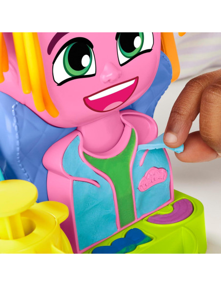 Juego de salón de peinado Play-Doh con 6 latas 340 g Juego de salón de peinado Play-Doh con 6 latas 340 g