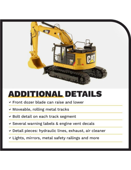 Excavadora Hidráulica Caterpillar 335F L Diecast Masters 1:50 Excavadora Hidráulica Caterpillar 335F L Diecast Masters 1:50