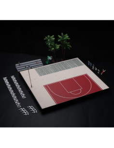 Diorama Cancha Baloncesto Escala 1/64 LED - Scenpoch 2