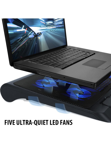 Soporte de Enfriamiento para Laptop ENHANCE GX-C1 17" Ajustable Soporte de Enfriamiento para Laptop ENHANCE GX-C1 17" Ajustable