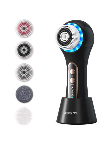 Exfoliador Facial Eléctrico UMICKOO IPX7 5 Cabezas Recargable