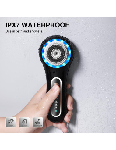 Exfoliador Facial Eléctrico UMICKOO IPX7 5 Cabezas Recargable