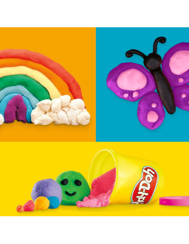 Play-Doh Set de Colores de Invierno 12 Latas 113g No Tóxico