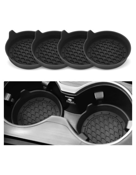 Posavasos de Silicona SINGARO Universales Antideslizantes - Juego de 4 Posavasos de Silicona SINGARO Universales Antideslizantes - Juego de 4